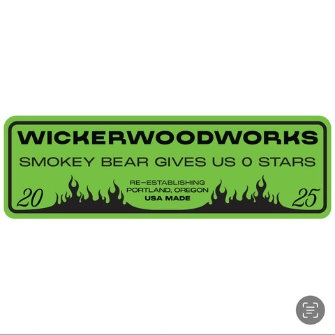 Wicker Fire Sticker Pack