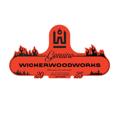Wicker Fire Sticker Pack