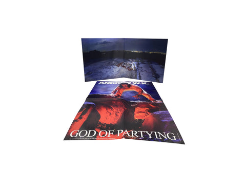 Andrew W.K. - God Is Partying (Limited Edition Blue Colored Vinyl)