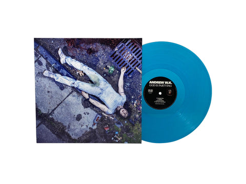 Andrew W.K. - God Is Partying (Limited Edition Blue Colored Vinyl) [New Without Shrink]