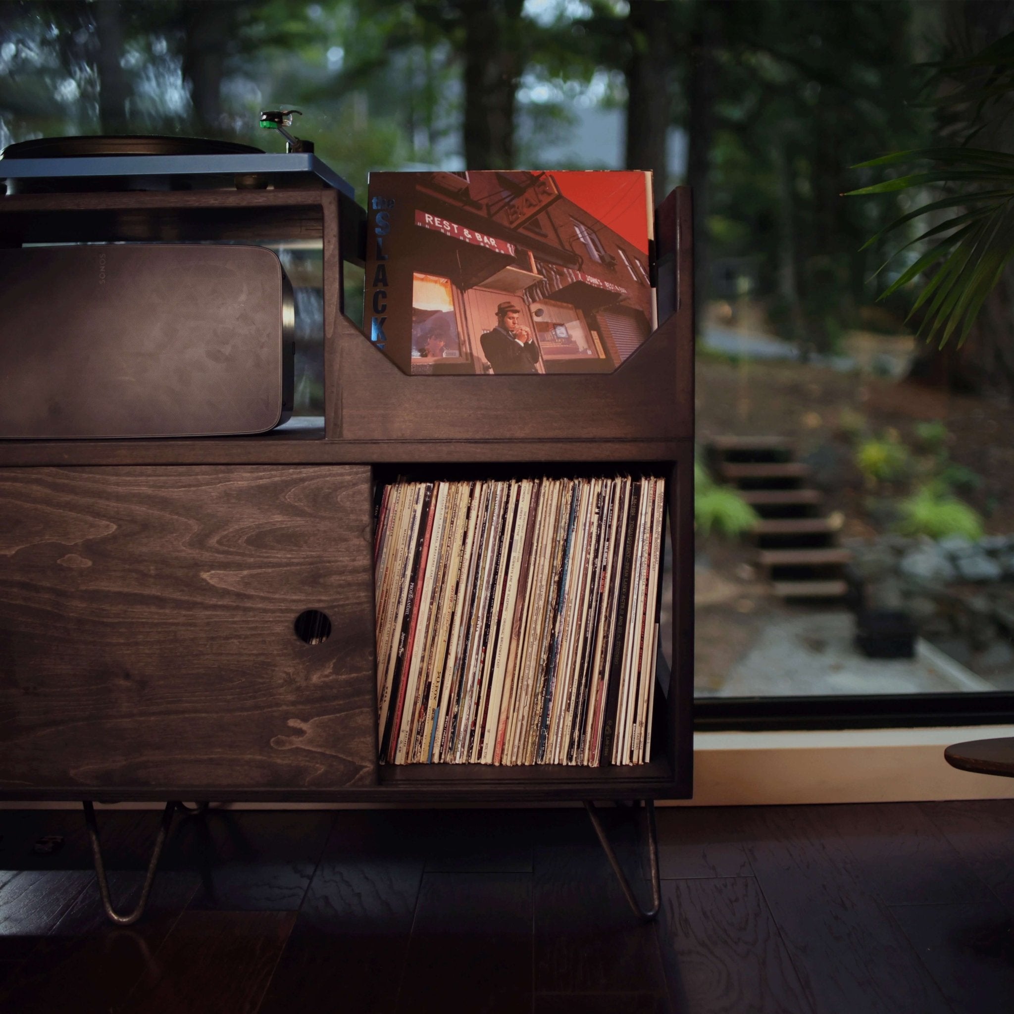 Buy The Irving Turntable Station – Handcrafted Vinyl Storage