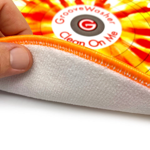 'Splash' Record Cleaning Mat - 16" Diameter - Two Ply