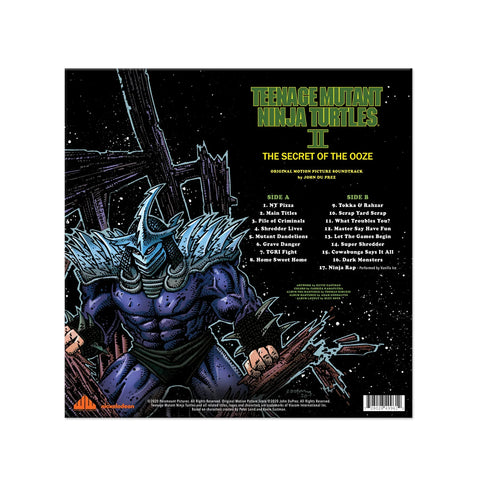 Teenage Mutant Ninja Turtles Part II: The Secret of the Ooze (Limited Edition "Super Shredder & Turtle Brawl" Colored Vinyl)
