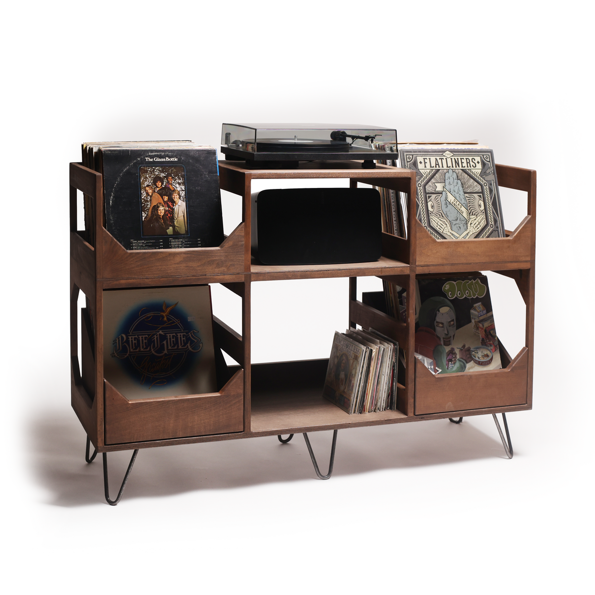 Vinyl Record Storage Furniture & Record Storage crates – WickerWoodWorks