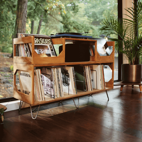 Best Record Player Table – WickerWoodWorks