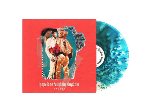 Halsey - Hopeless Fountain Kingdom (Limited Edition Clear W/ Teal Splatter Colored Vinyl)