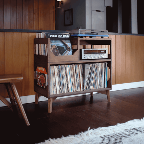 The Turntable Station – Handmade Solid Wood Vinyl Record Storage The Turntable Station – Handmade Solid Wood Vinyl Record Storage