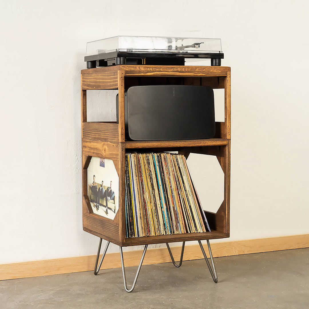 The HalfStack Turntable Station – WickerWoodWorks